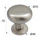 DOOR KNOB / MAT NICKEL